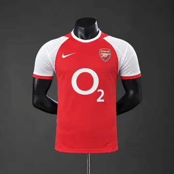 Arsenal 2002/03 Home Jersey - Player Version / Retro, front-view photograph
