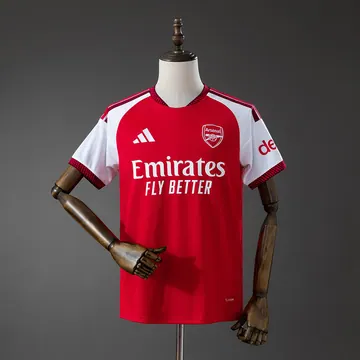 Arsenal 2026/27 Home Jersey, front-view photograph