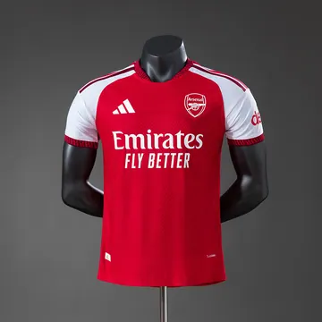 Arsenal 2026/27 Home Jersey - Player Version, front-view photograph