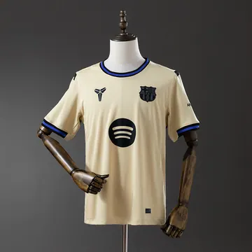 Barcelona 2025/26 Away Jersey, front-view photograph