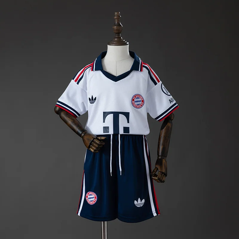 Bayern Munich 2026/27 Away Kids Kit - Kids, front-view photograph
