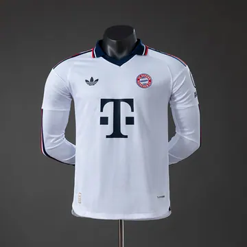 Bayern Munich 2026/27 Away Jersey - Player Version / Long Sleeve, front-view photograph