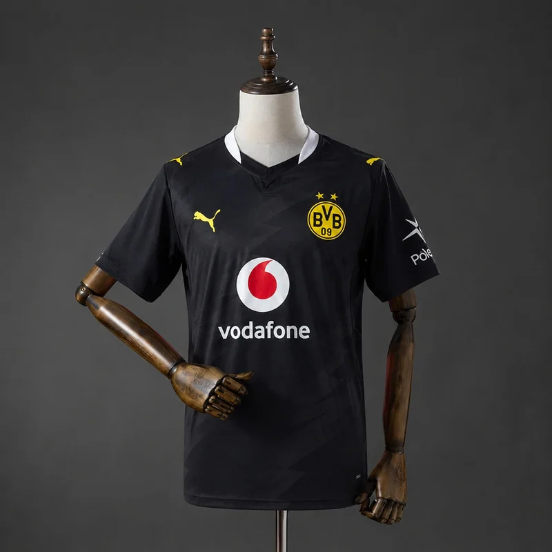 Borussia Dortmund 2026/27 Away Jersey, front-view photograph