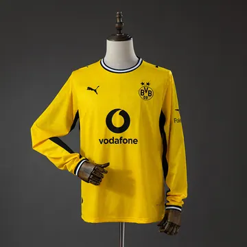 Borussia Dortmund 2026/27 Home Jersey - Long Sleeve, front-view photograph