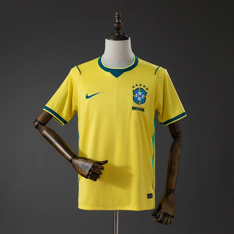 Brazil 2026 Home Jersey, front-view photograph