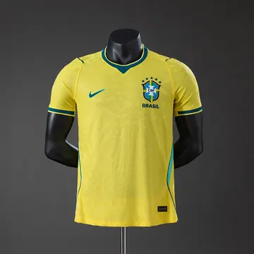 Brazil 2026 Home Jersey - Player Version, front-view photograph