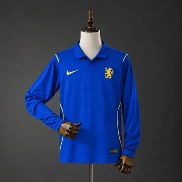 Chelsea 2026/27 Home Jersey - Long Sleeve, front-view photograph