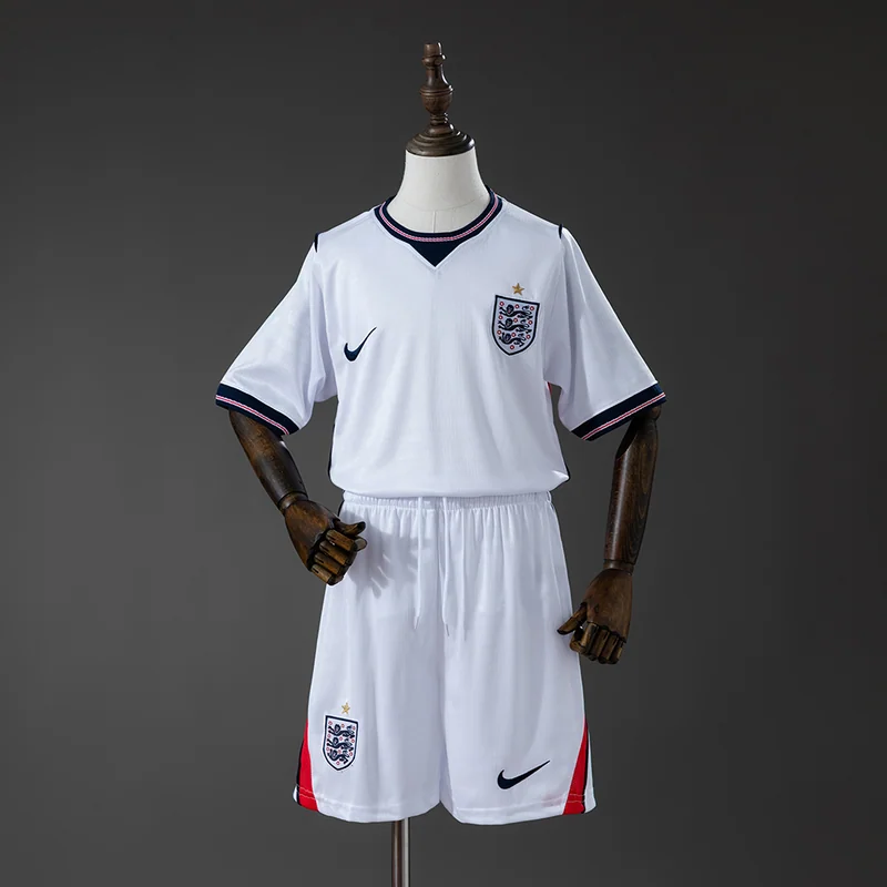 England 2026 Home Kids Kit - Kids, front-view photograph