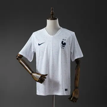 France 2018 Away Jersey - Retro, front-view photograph