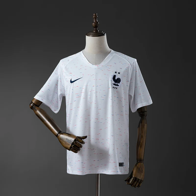 France 2018 Away Jersey - Retro, front-view photograph