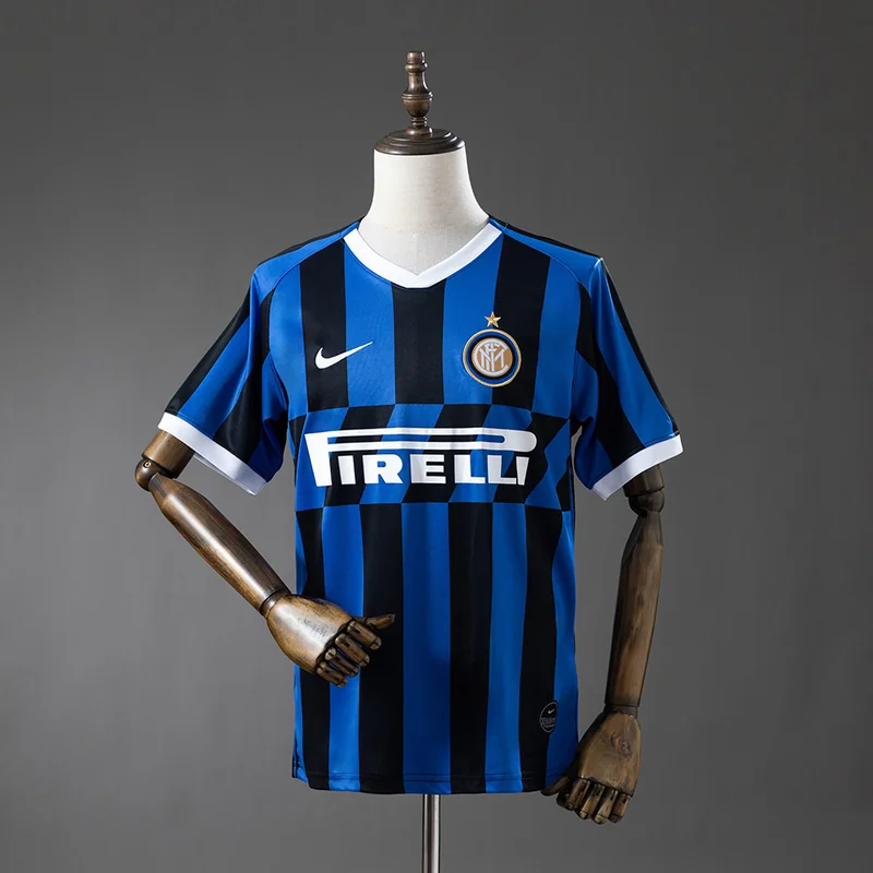 Inter Milan 2019/20 Home Jersey - Retro, front-view photograph