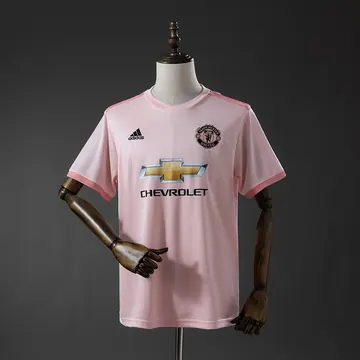 Manchester United 2018/19 Away Jersey - Retro, front-view photograph