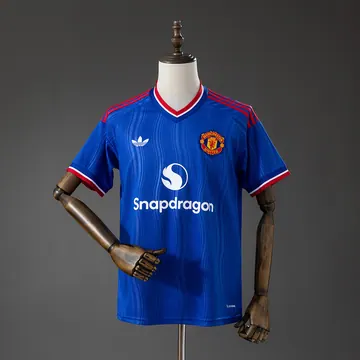 Manchester United 2026/27 Away Jersey, front-view photograph