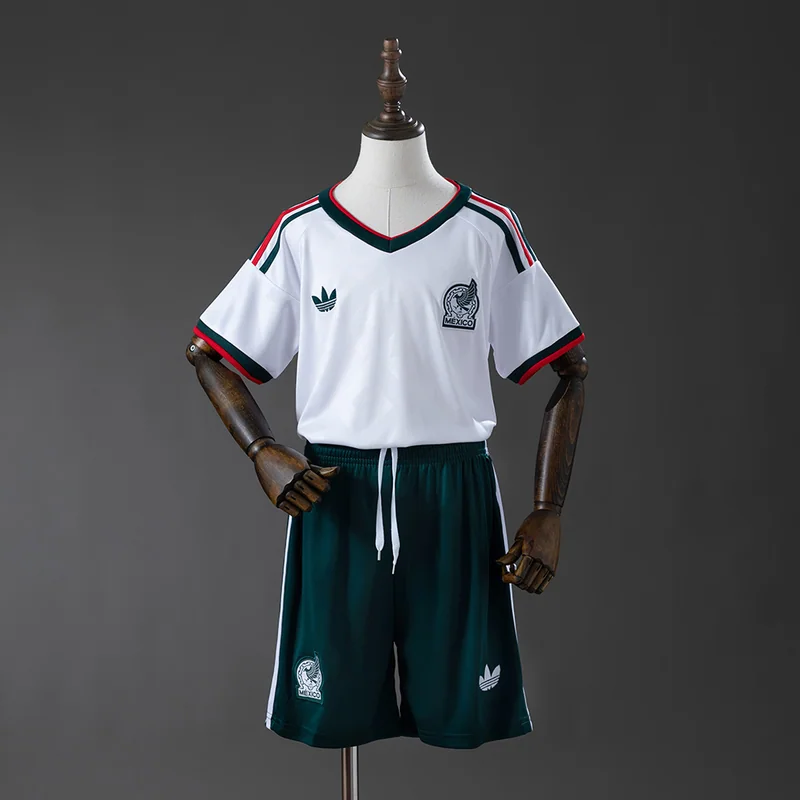 Mexico 2026 Away Kids Kit - Kids, front-view photograph