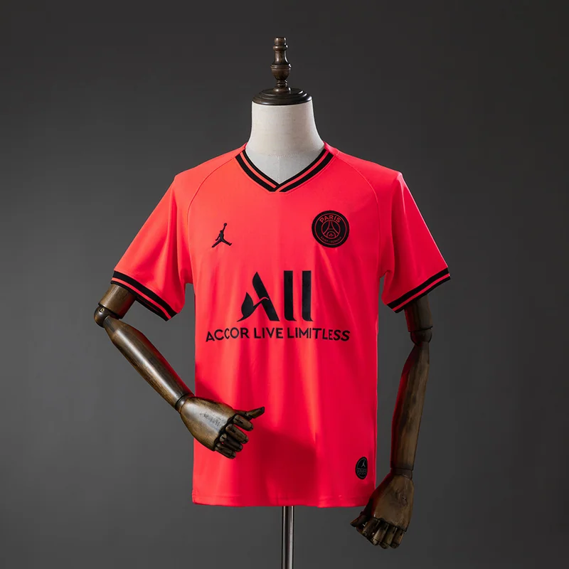 Paris Saint-Germain 2019/20 Away Jersey - Retro, front-view photograph