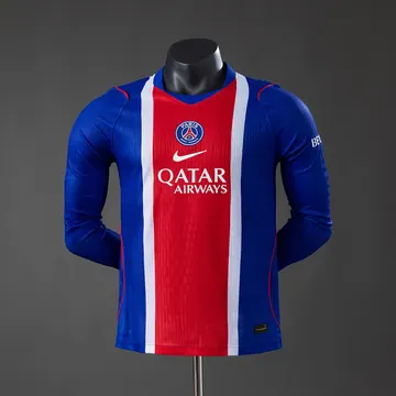 Paris Saint-Germain 2026/27 Home Jersey - Player Version / Long Sleeve, front-view photograph
