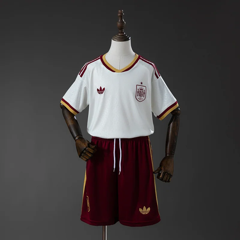 Spain 2026 Away Kids Kit - Kids, front-view photograph